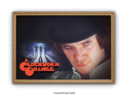 A Clockwork Orange Poster - Alex DeLarge Close-Up Stanley Kubrick Classic Cult Film Art Print