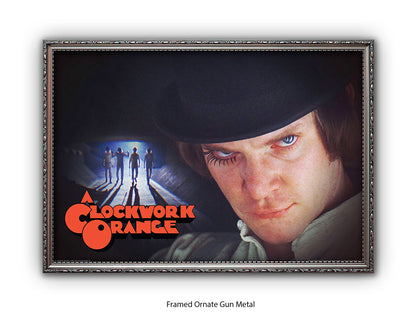A Clockwork Orange Poster - Alex DeLarge Close-Up Stanley Kubrick Classic Cult Film Art Print