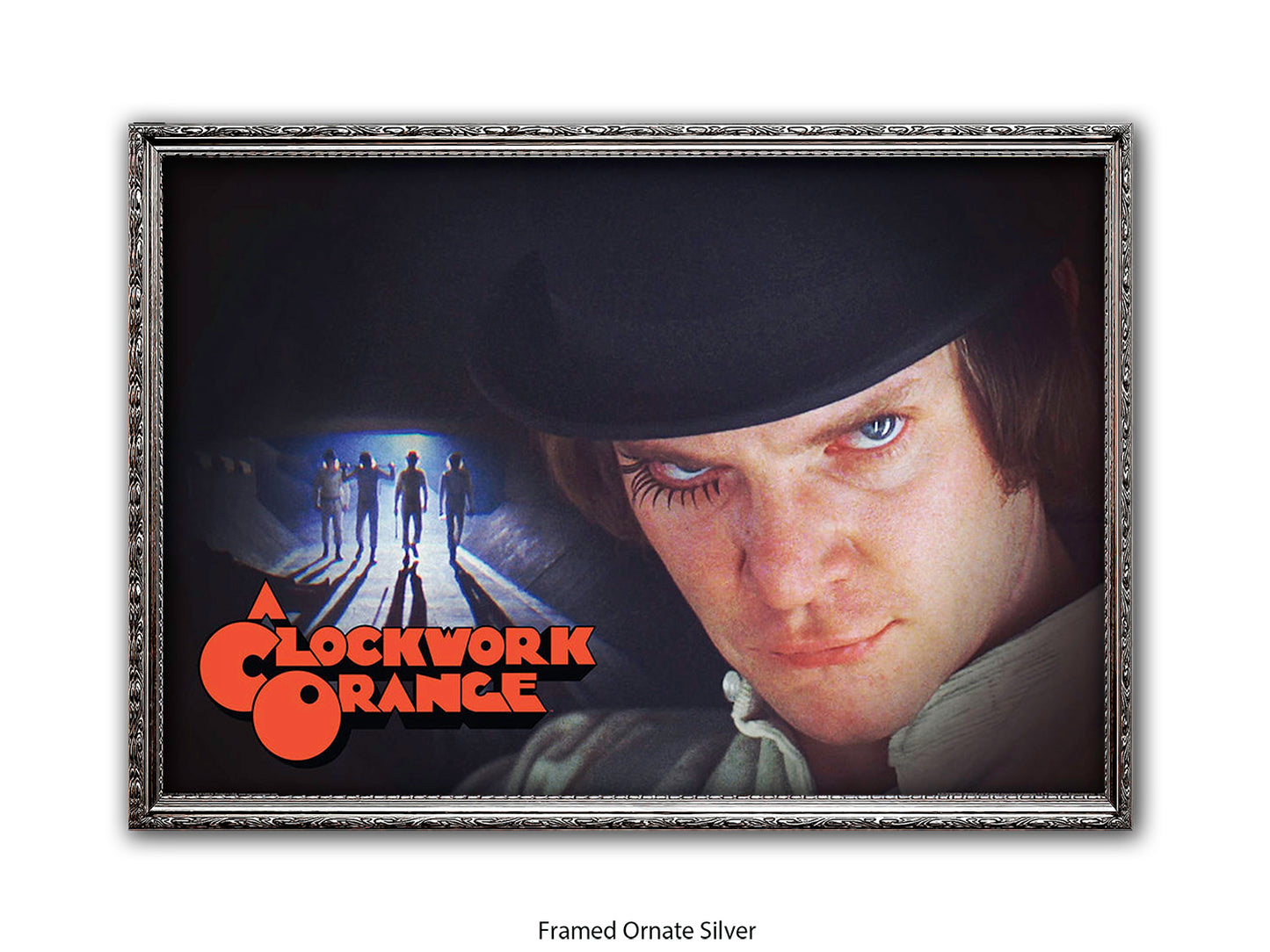 A Clockwork Orange Poster - Alex DeLarge Close-Up Stanley Kubrick Classic Cult Film Art Print