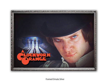 A Clockwork Orange Poster - Alex DeLarge Close-Up Stanley Kubrick Classic Cult Film Art Print
