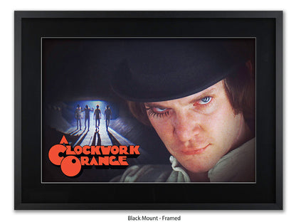 A Clockwork Orange Poster - Alex DeLarge Close-Up Stanley Kubrick Classic Cult Film Art Print