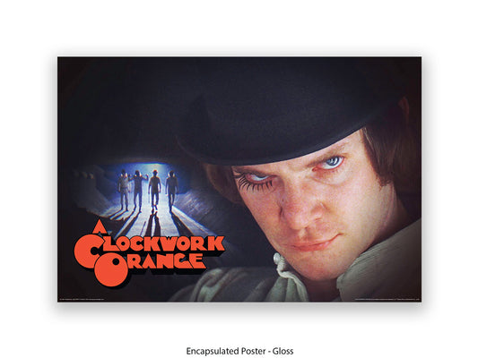 A Clockwork Orange Poster - Alex DeLarge Close-Up Stanley Kubrick Classic Cult Film Art Print