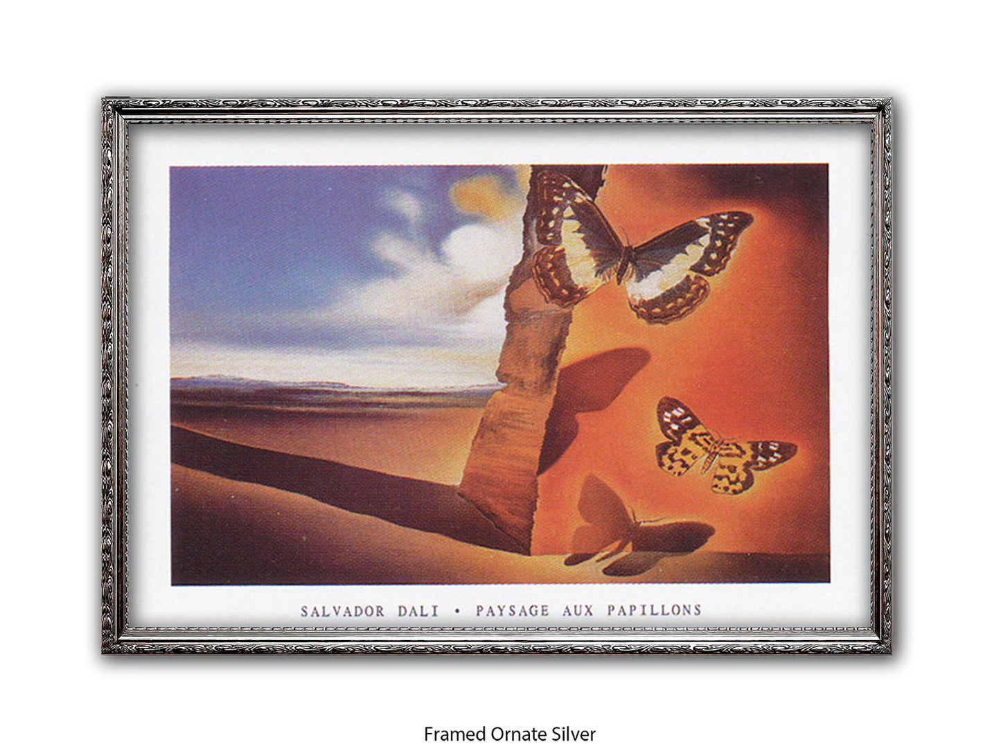 Paysage Aux Papillons - Salvador Dali Poster