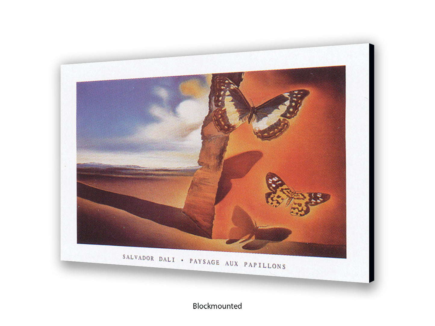 Paysage Aux Papillons - Salvador Dali Poster