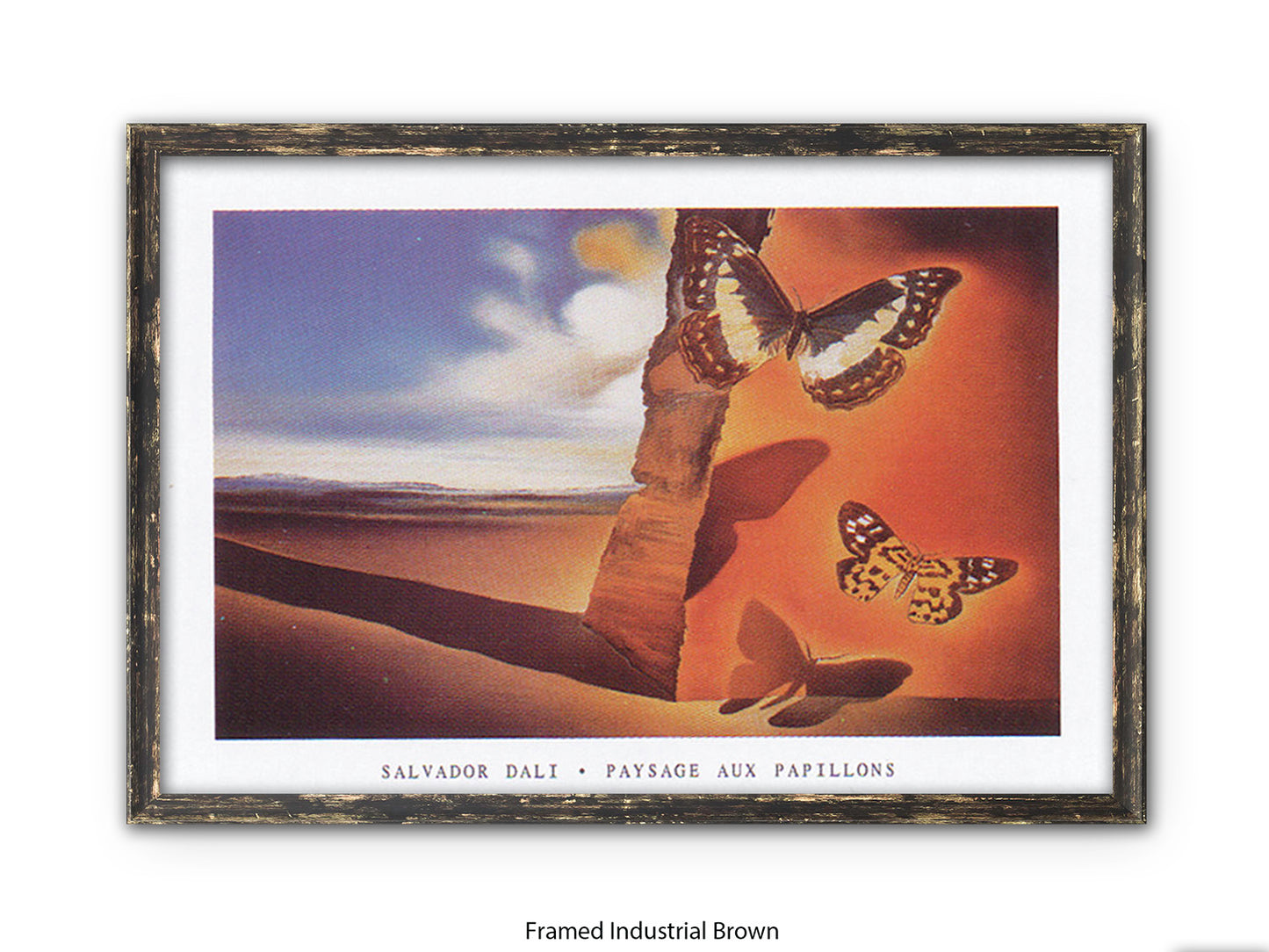 Paysage Aux Papillons - Salvador Dali Poster