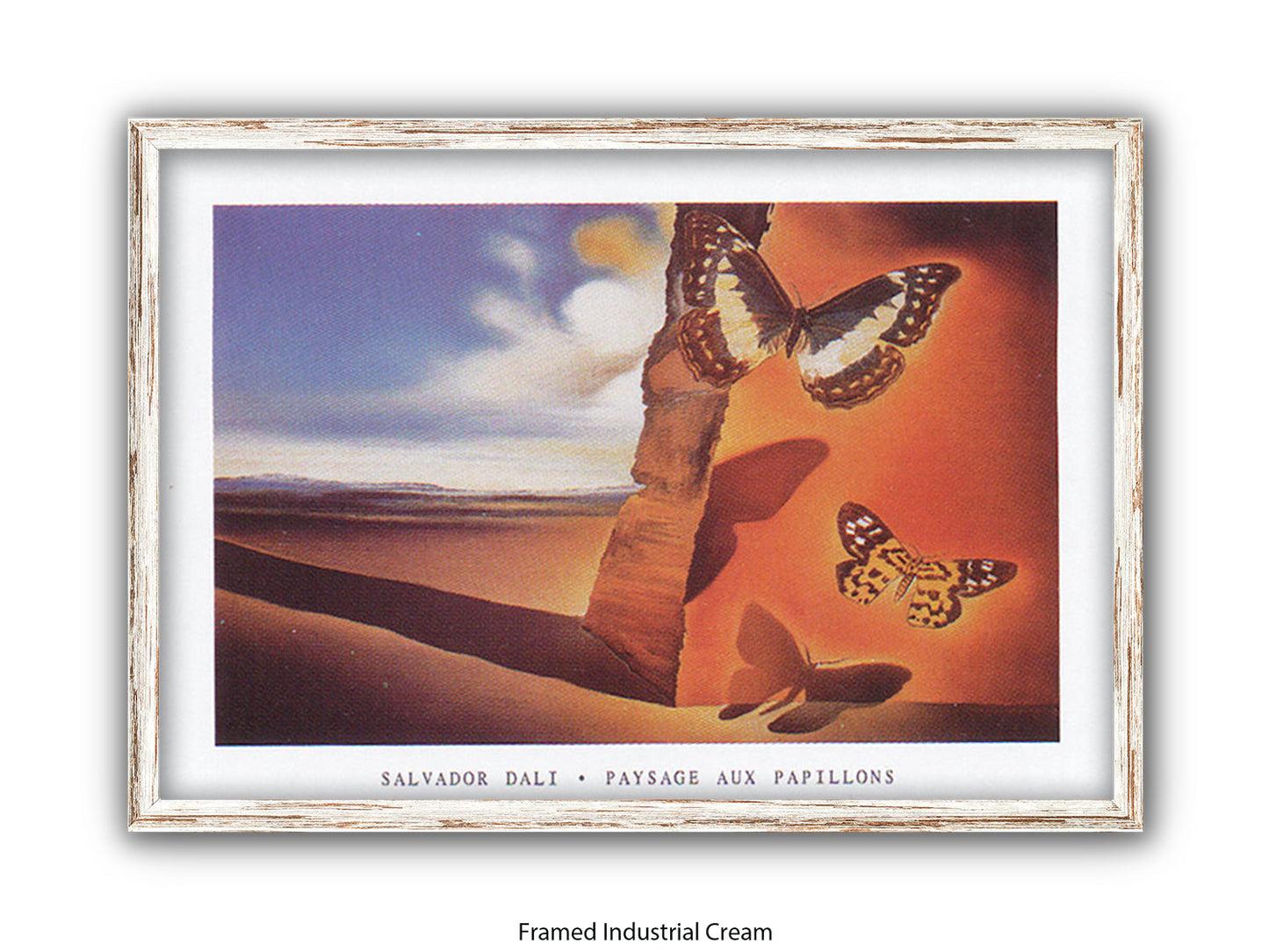 Paysage Aux Papillons - Salvador Dali Poster
