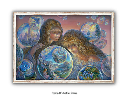 Bubble World - Josephine Wall Poster