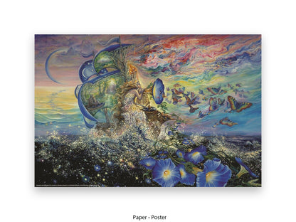 AndromedaÕs Quest - Josephine Wall Poster
