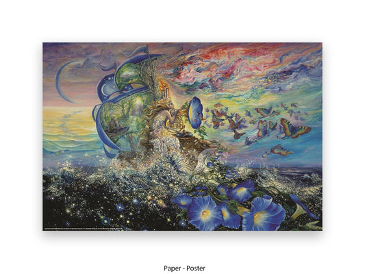 AndromedaÕs Quest - Josephine Wall Poster