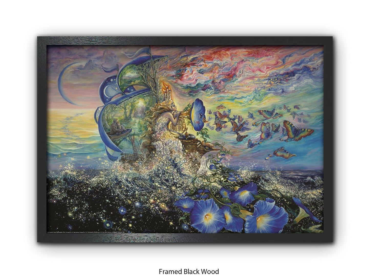 Andromeda's Quest - Josephine Wall Poster