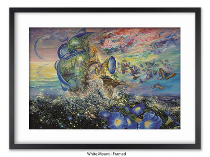 Andromeda's Quest - Josephine Wall Poster