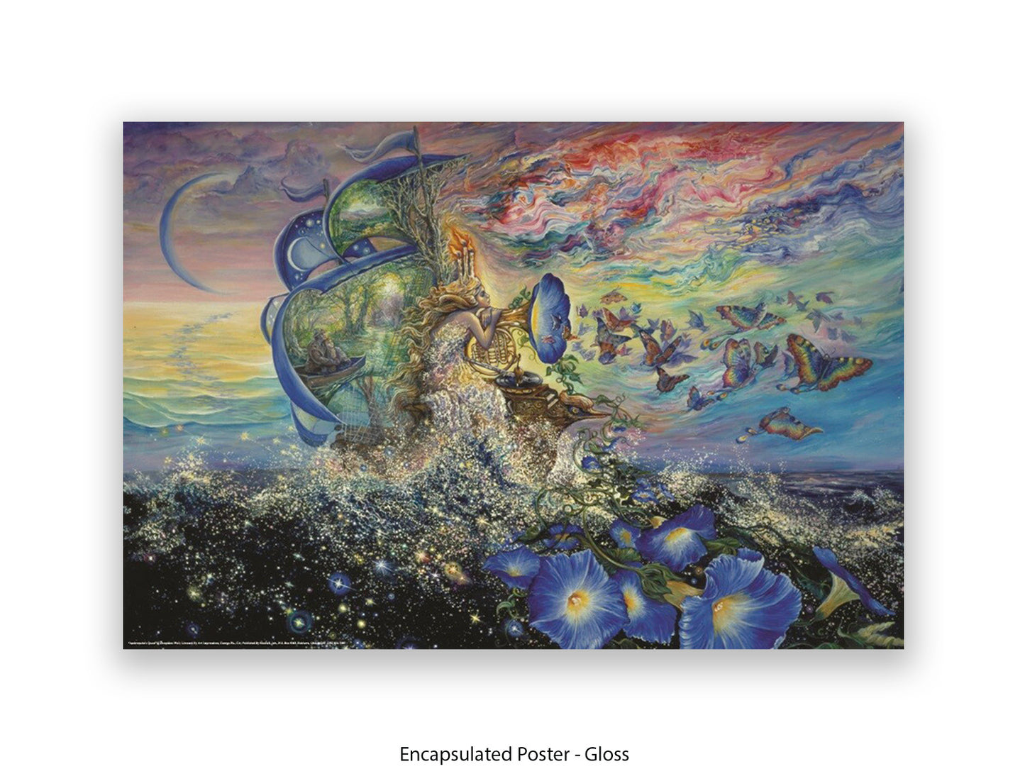 Andromeda's Quest - Josephine Wall Poster