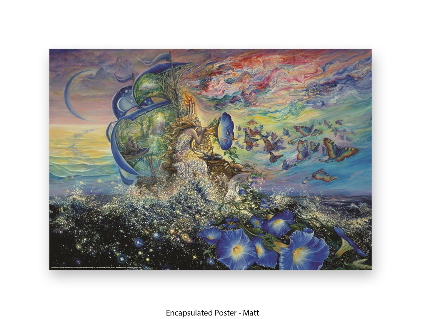 Andromeda's Quest - Josephine Wall Poster