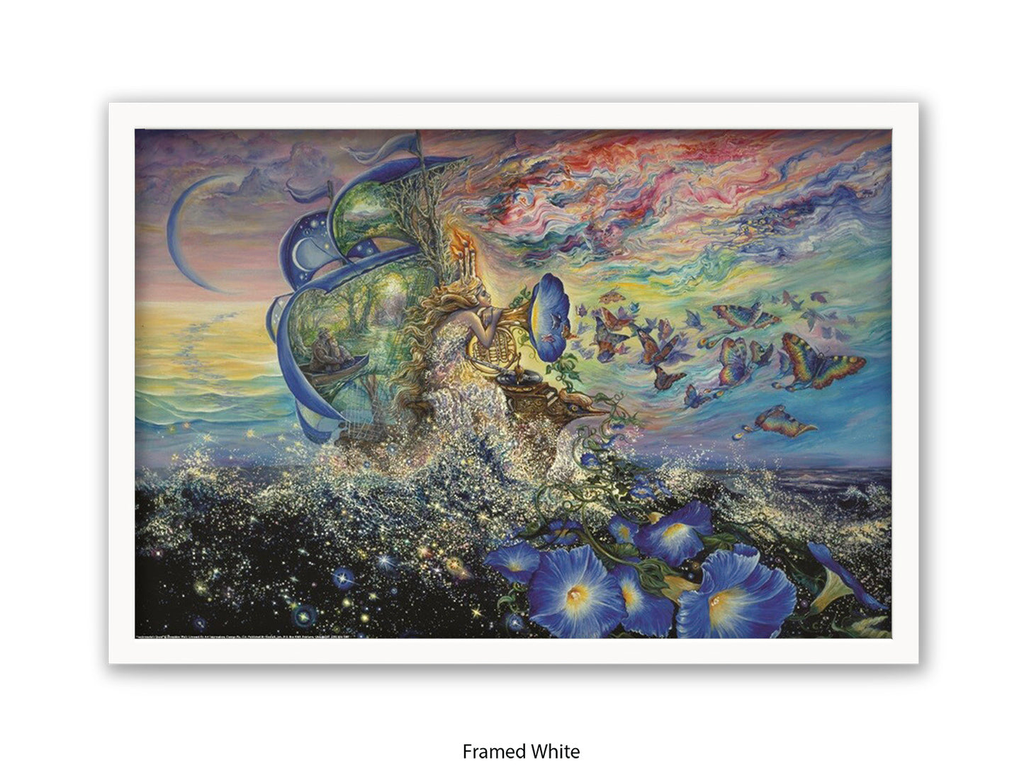 Andromeda's Quest - Josephine Wall Poster