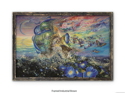 Andromeda's Quest - Josephine Wall Poster