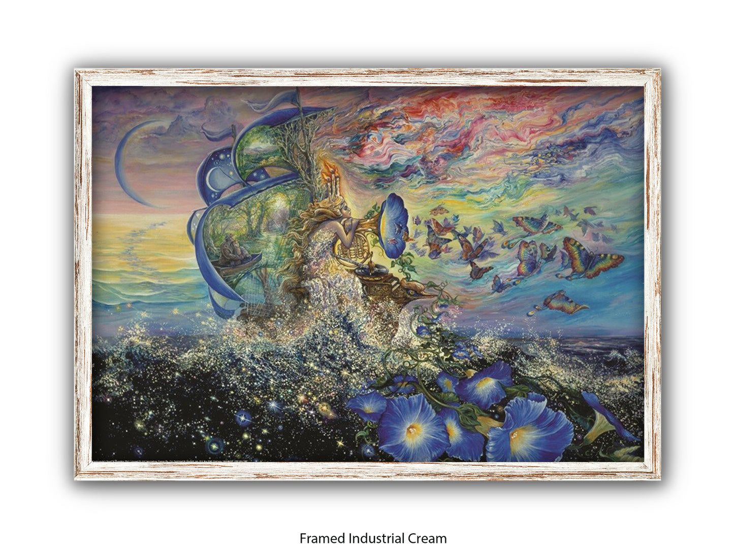 Andromeda's Quest - Josephine Wall Poster