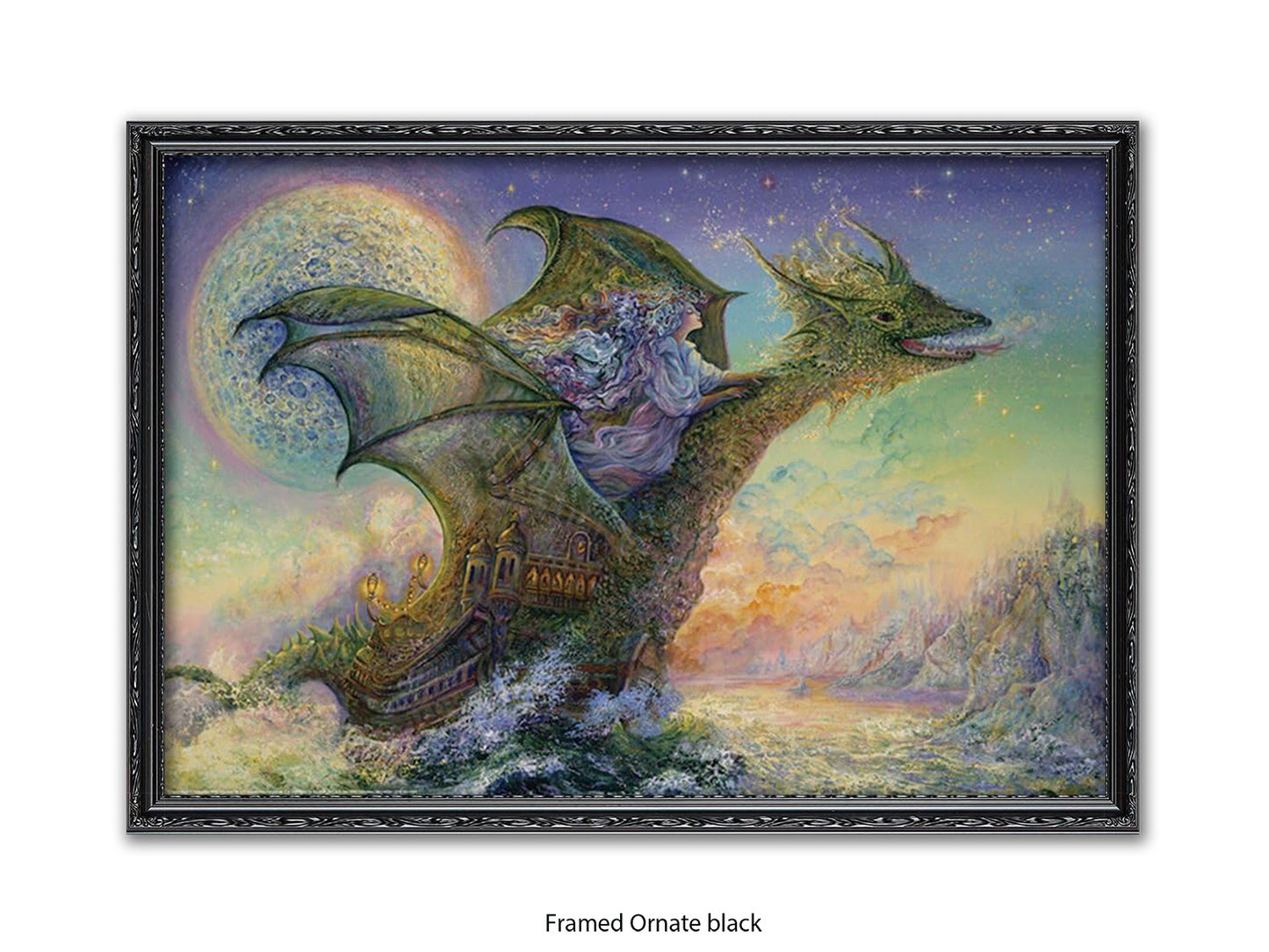 Dragon Ship - Josephine Wall Poster