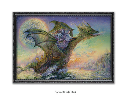 Dragon Ship - Josephine Wall Poster