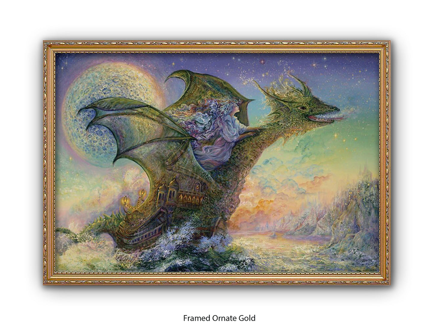 Dragon Ship - Josephine Wall Poster