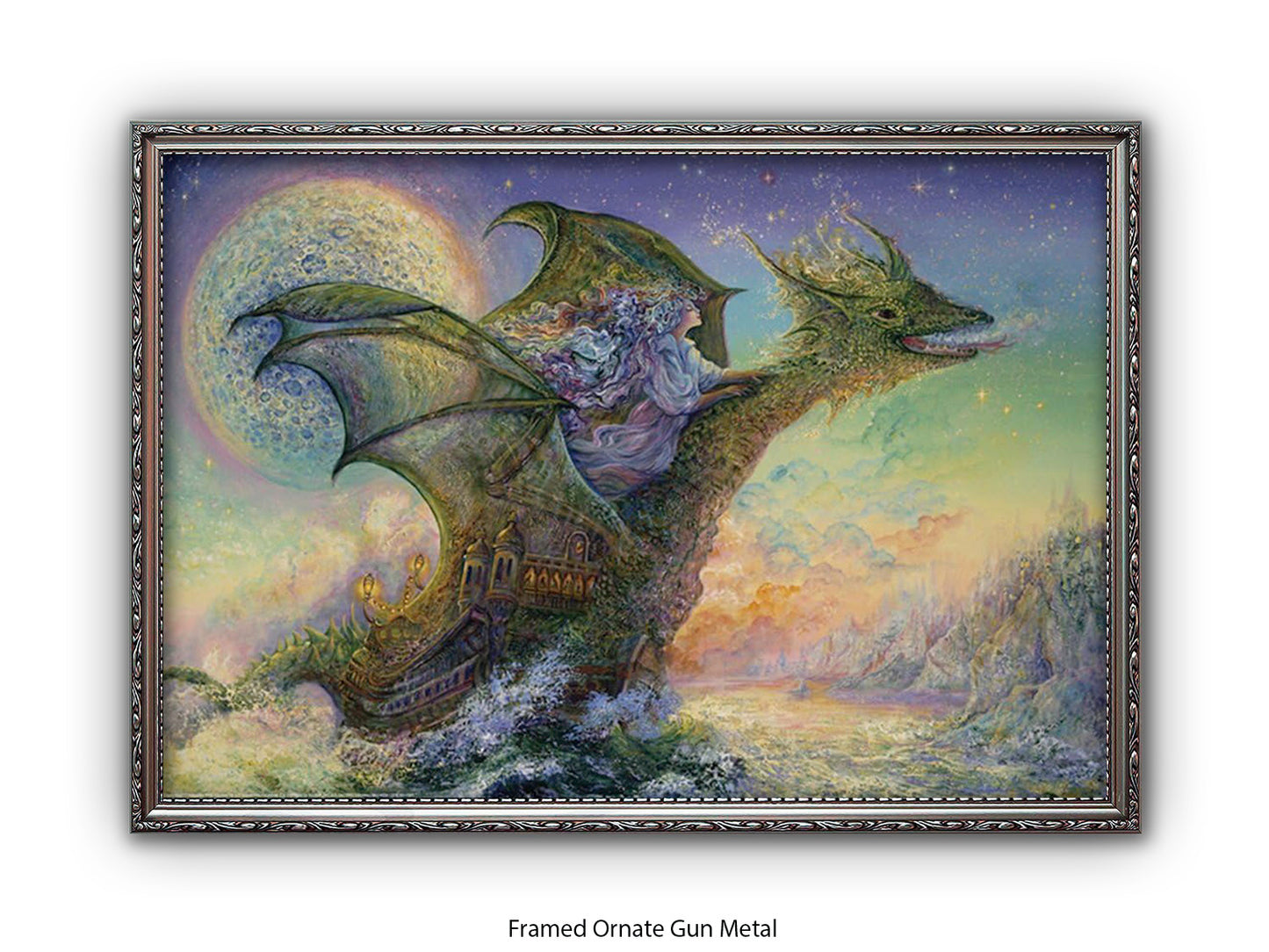 Dragon Ship - Josephine Wall Poster