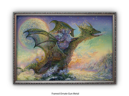 Dragon Ship - Josephine Wall Poster
