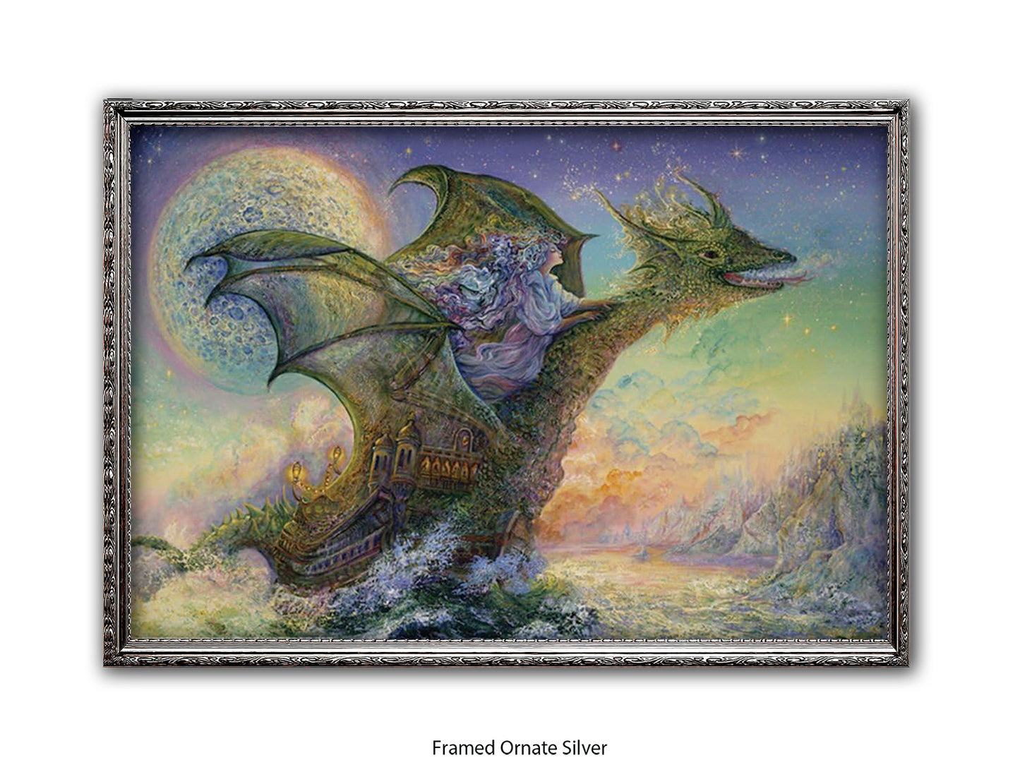 Dragon Ship - Josephine Wall Poster