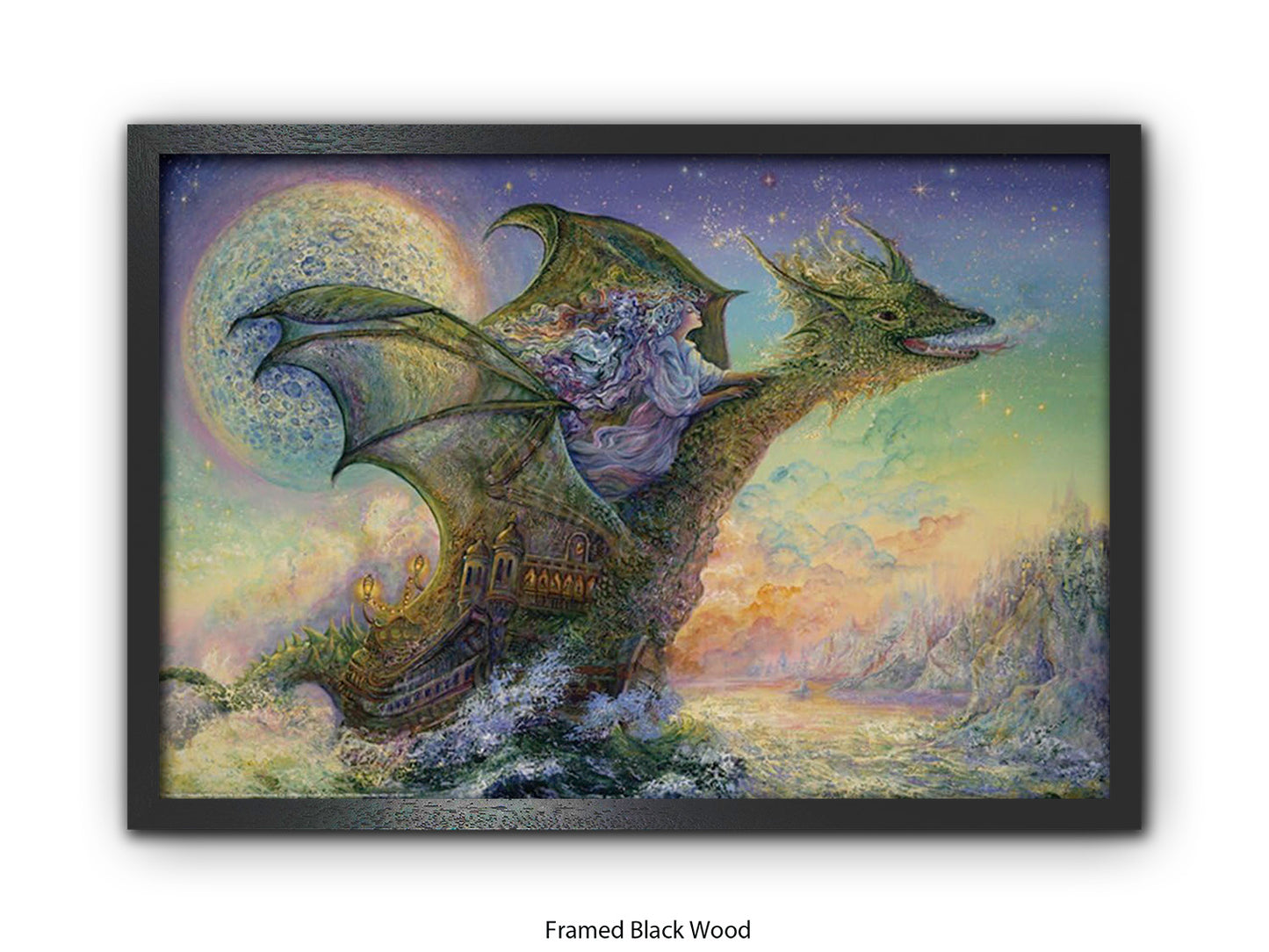 Dragon Ship - Josephine Wall Poster