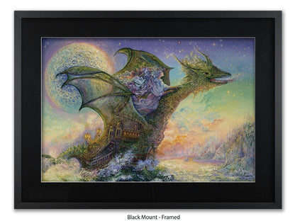 Dragon Ship - Josephine Wall Poster