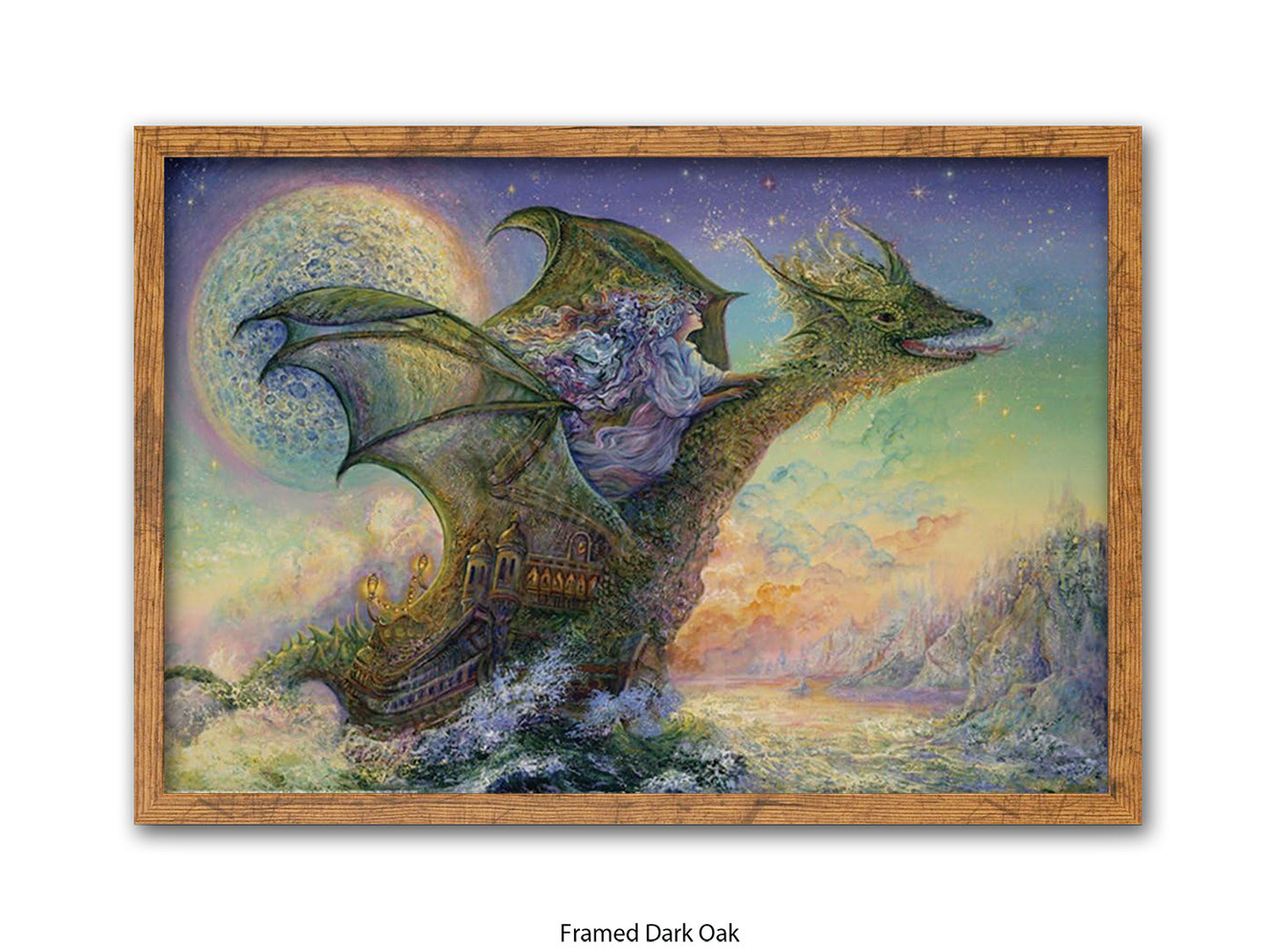 Dragon Ship - Josephine Wall Poster