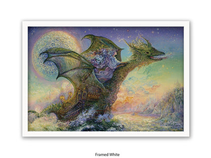 Dragon Ship - Josephine Wall Poster