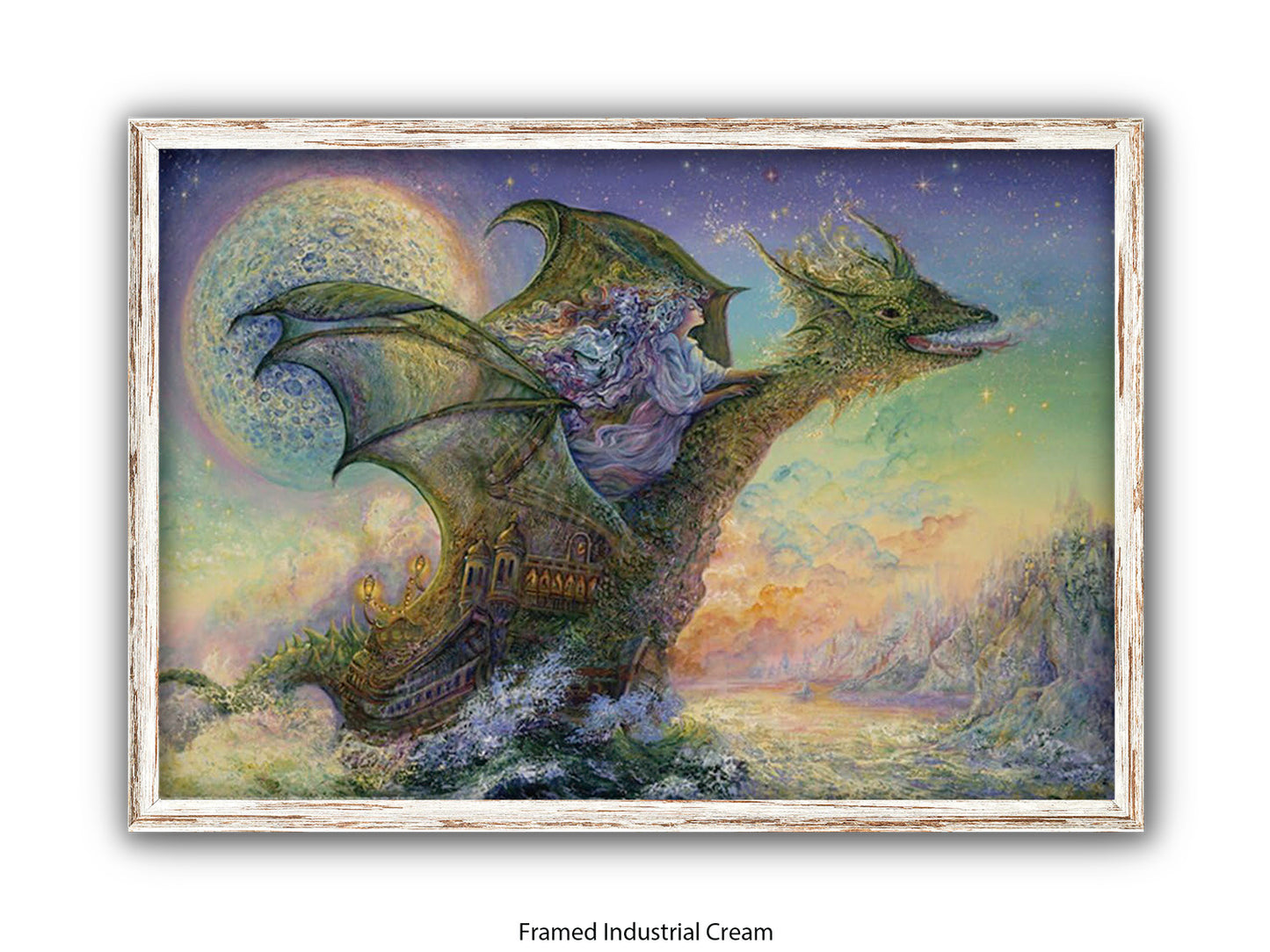 Dragon Ship - Josephine Wall Poster