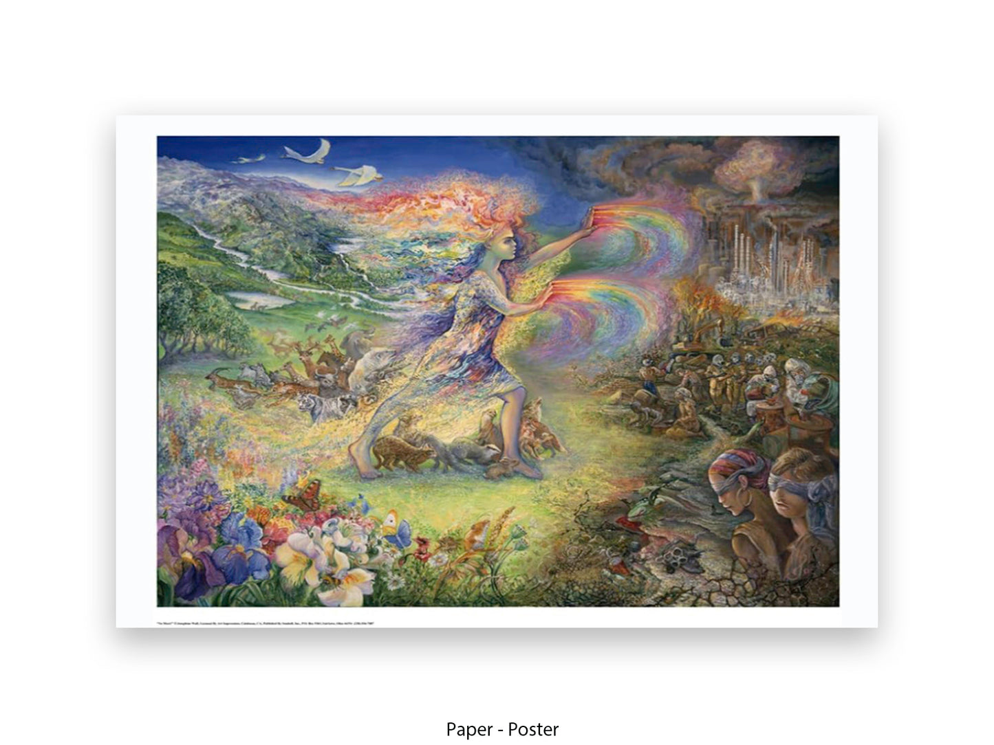 No More! - Josephine Wall Poster