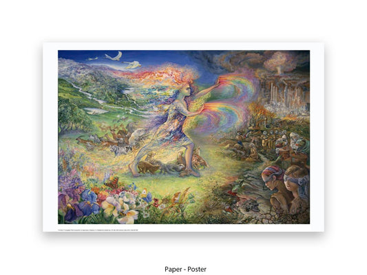 No More! - Josephine Wall Poster