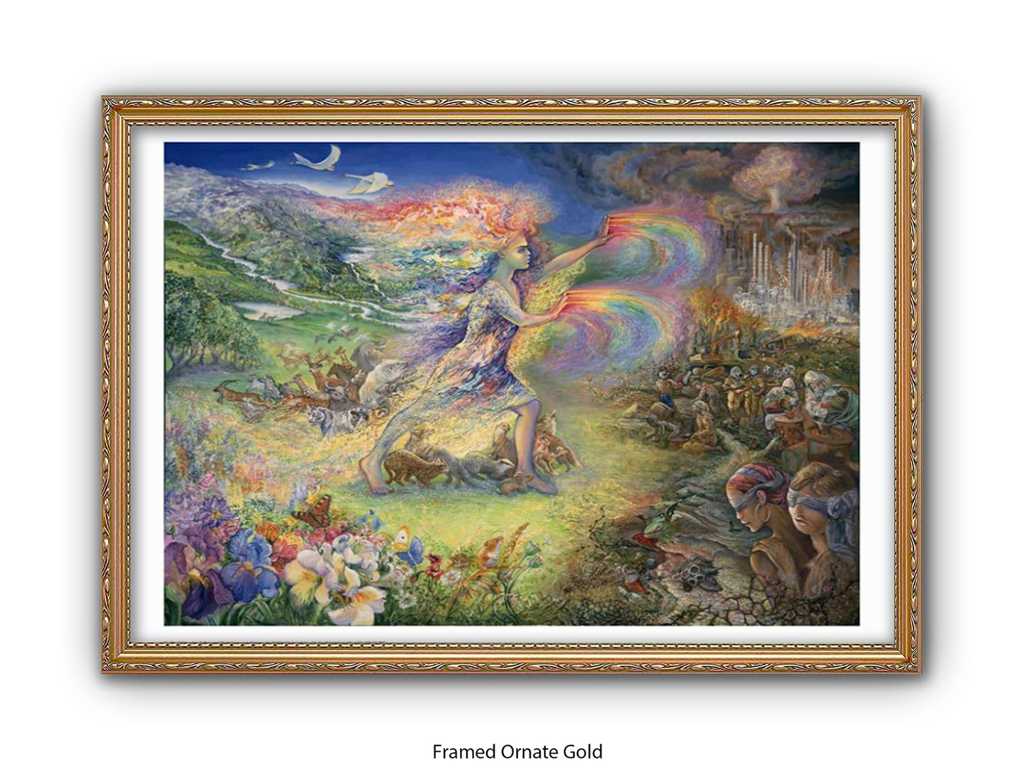 No More! - Josephine Wall Poster