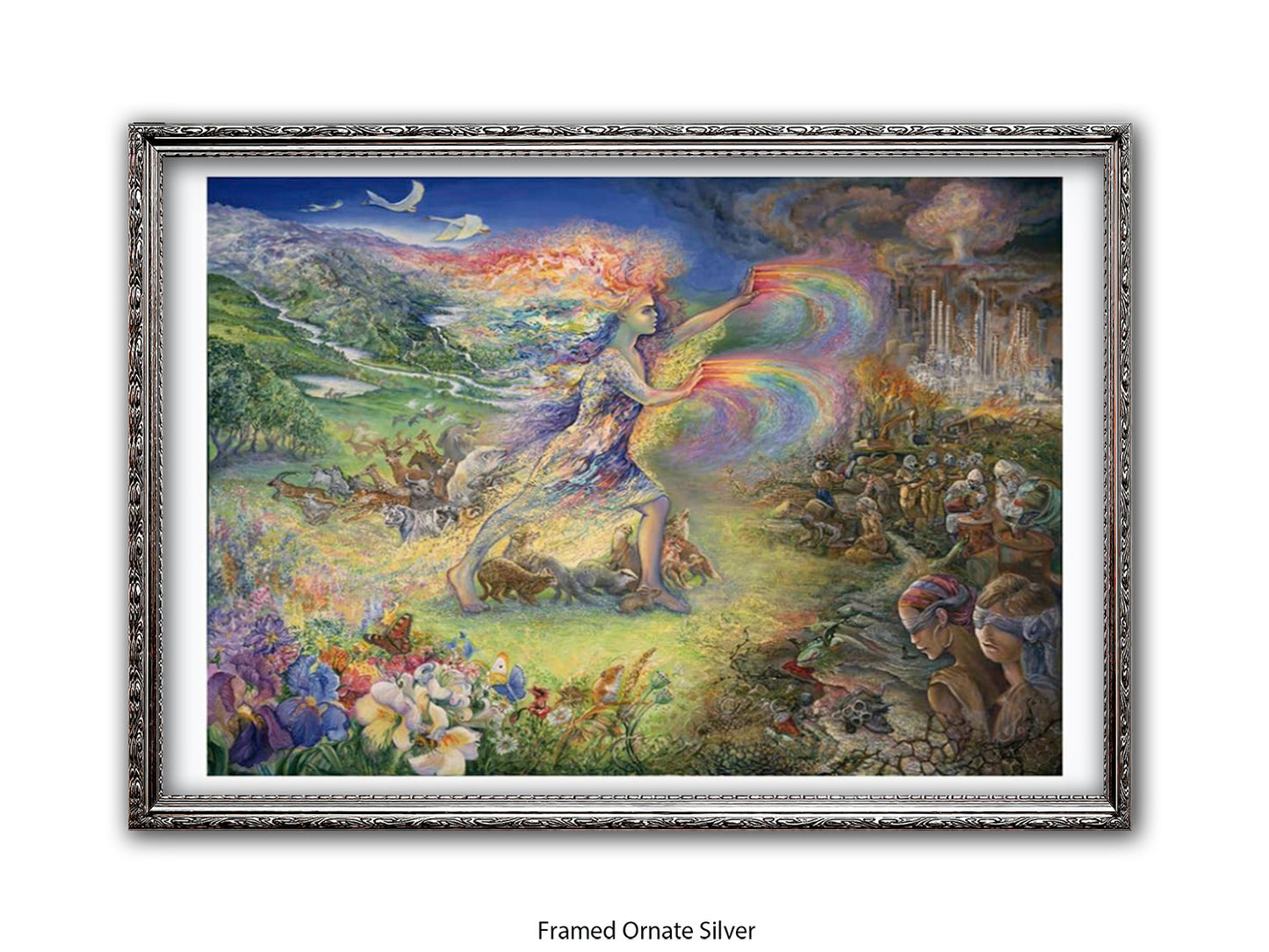 No More! - Josephine Wall Poster