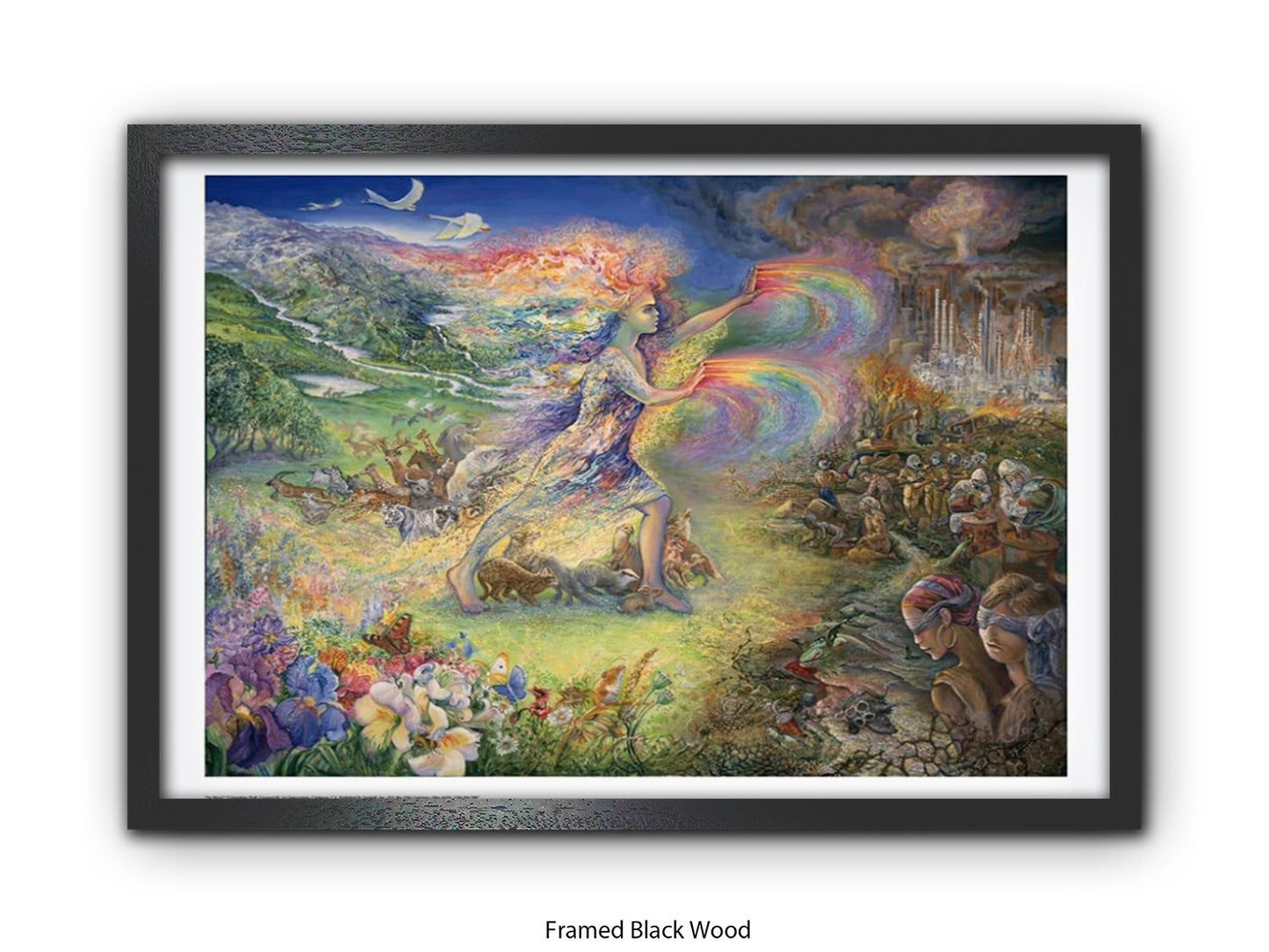No More! - Josephine Wall Poster