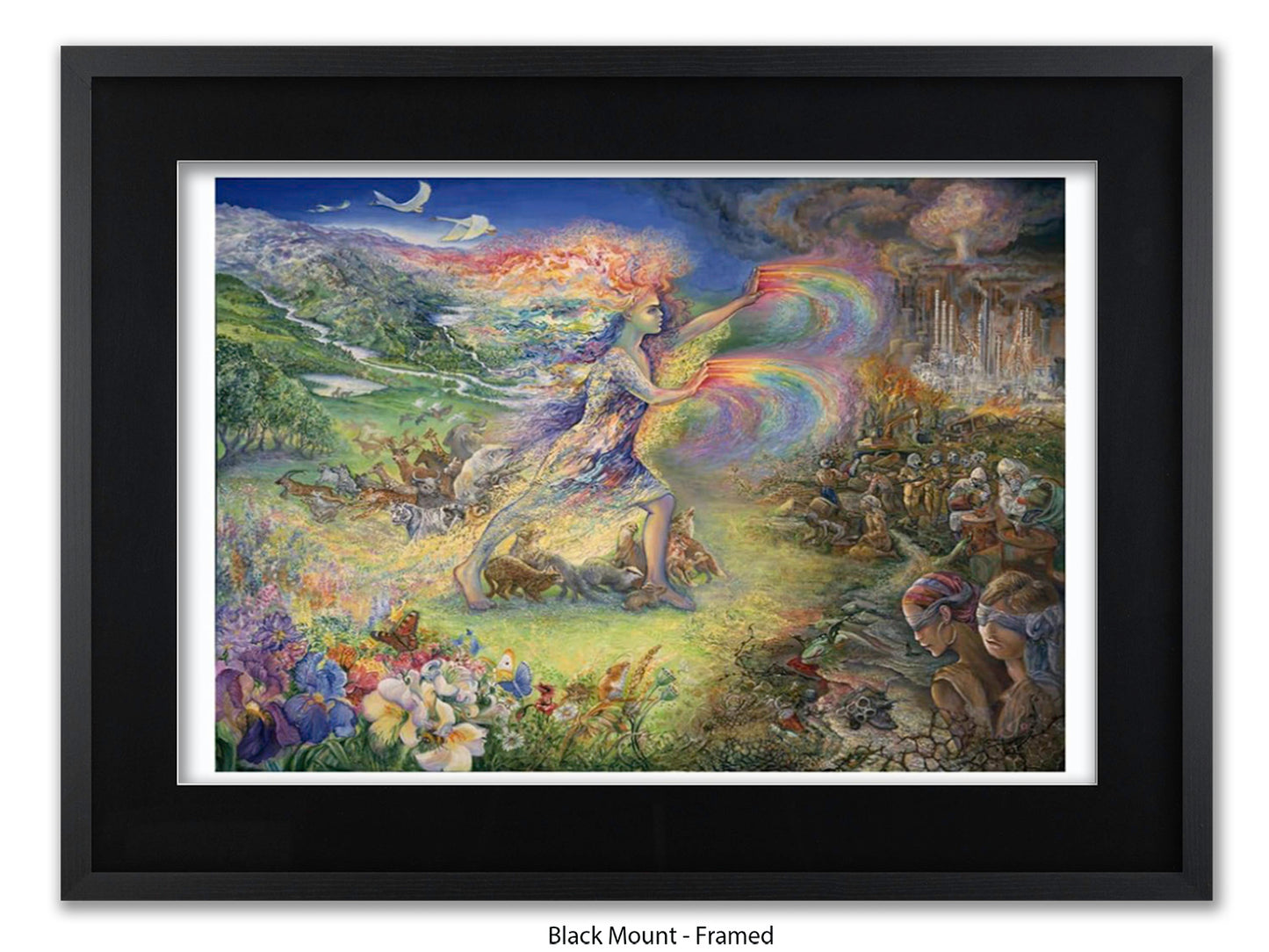 No More! - Josephine Wall Poster