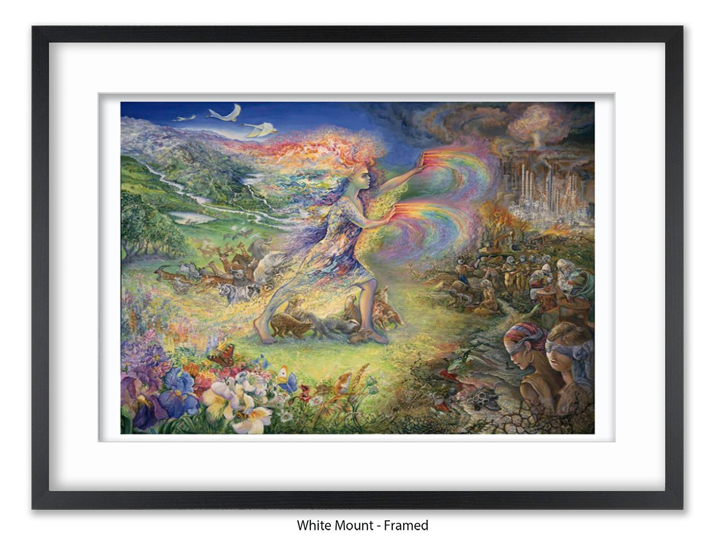 No More! - Josephine Wall Poster