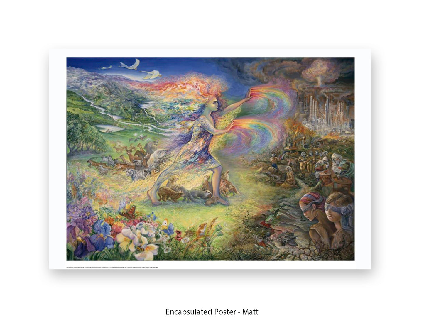 No More! - Josephine Wall Poster
