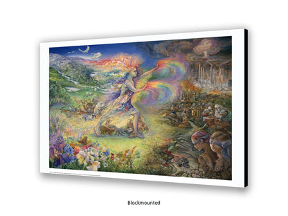 No More! - Josephine Wall Poster