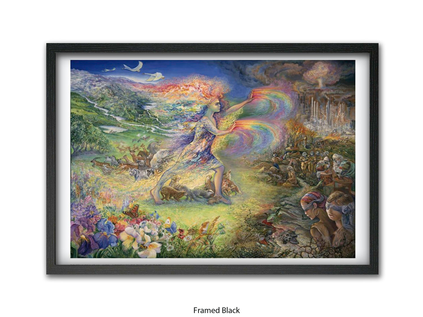 No More! - Josephine Wall Poster