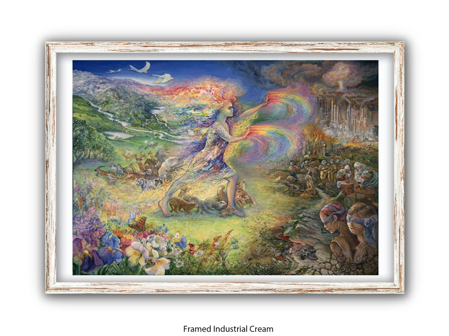 No More! - Josephine Wall Poster