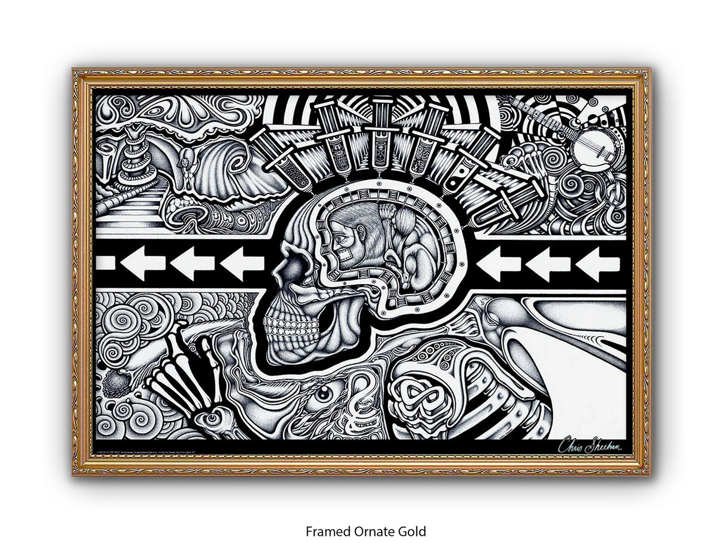 The Conscious Existence by artist Chris Sheehan - Poster