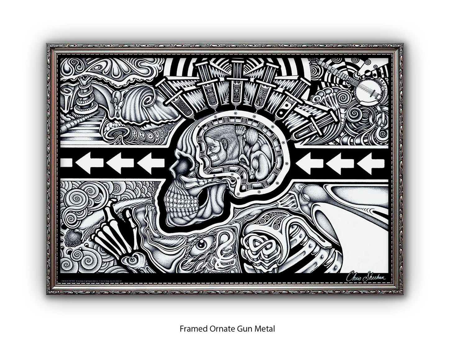 The Conscious Existence by artist Chris Sheehan - Poster