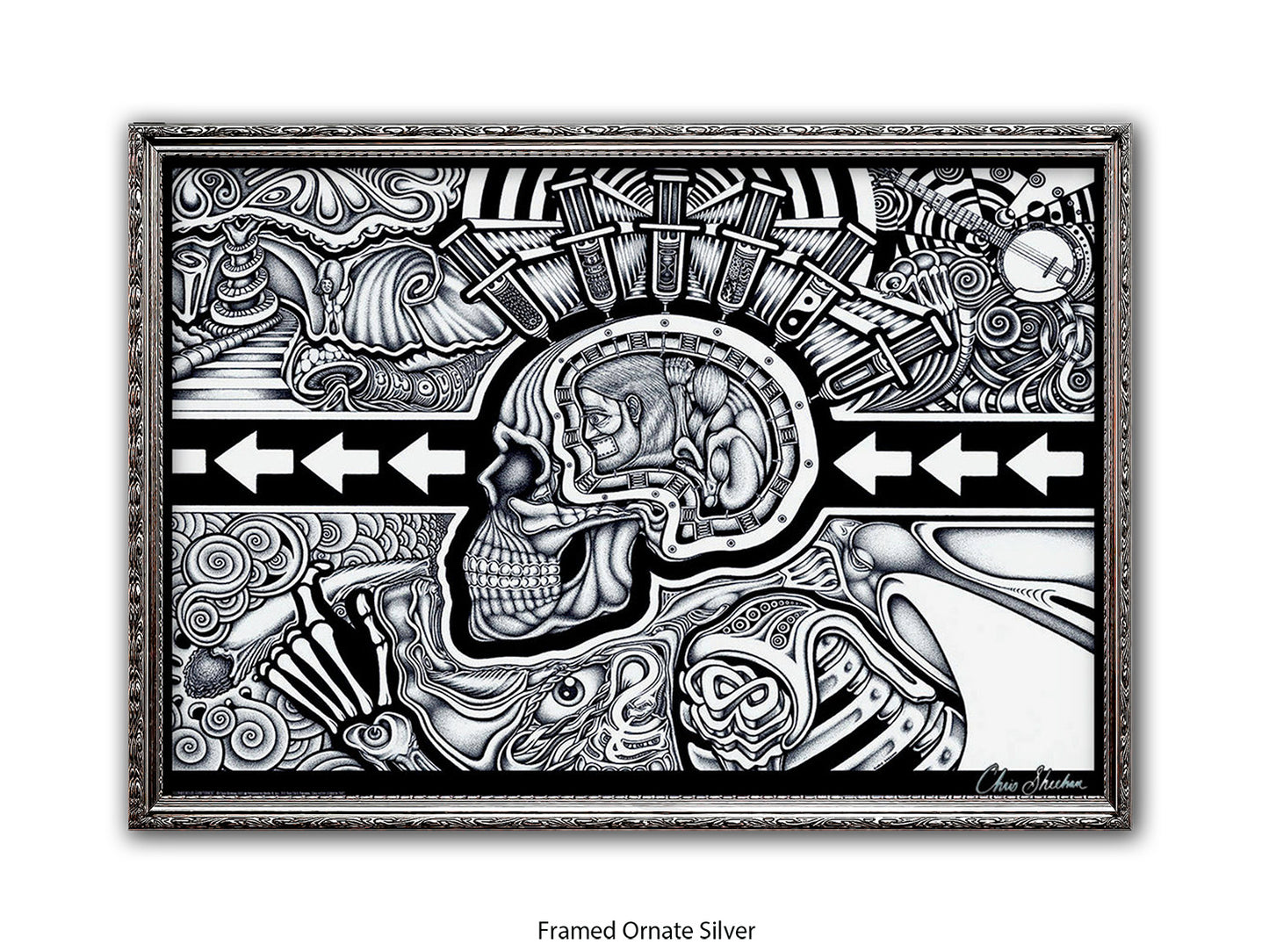 The Conscious Existence by artist Chris Sheehan - Poster