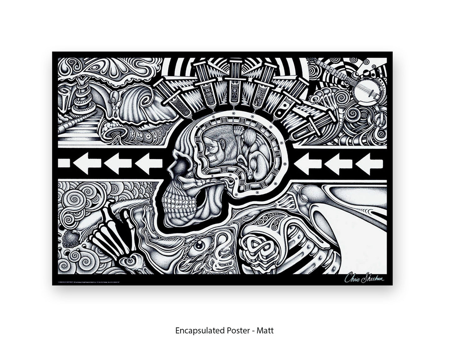 The Conscious Existence by artist Chris Sheehan - Poster