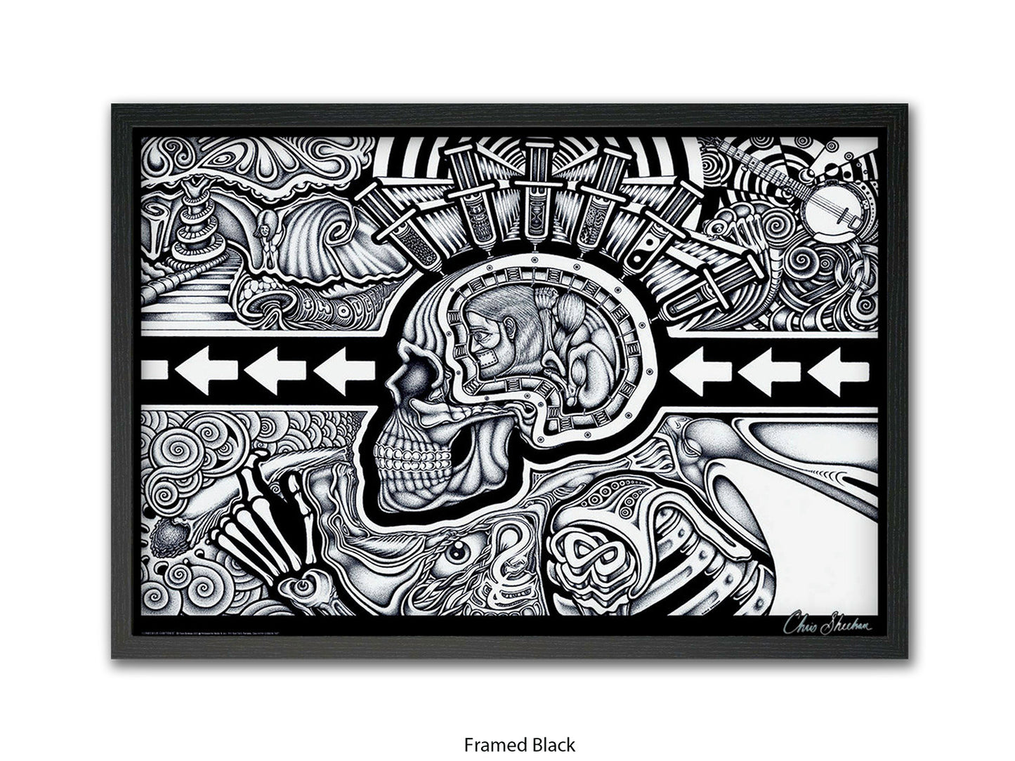 The Conscious Existence by artist Chris Sheehan - Poster