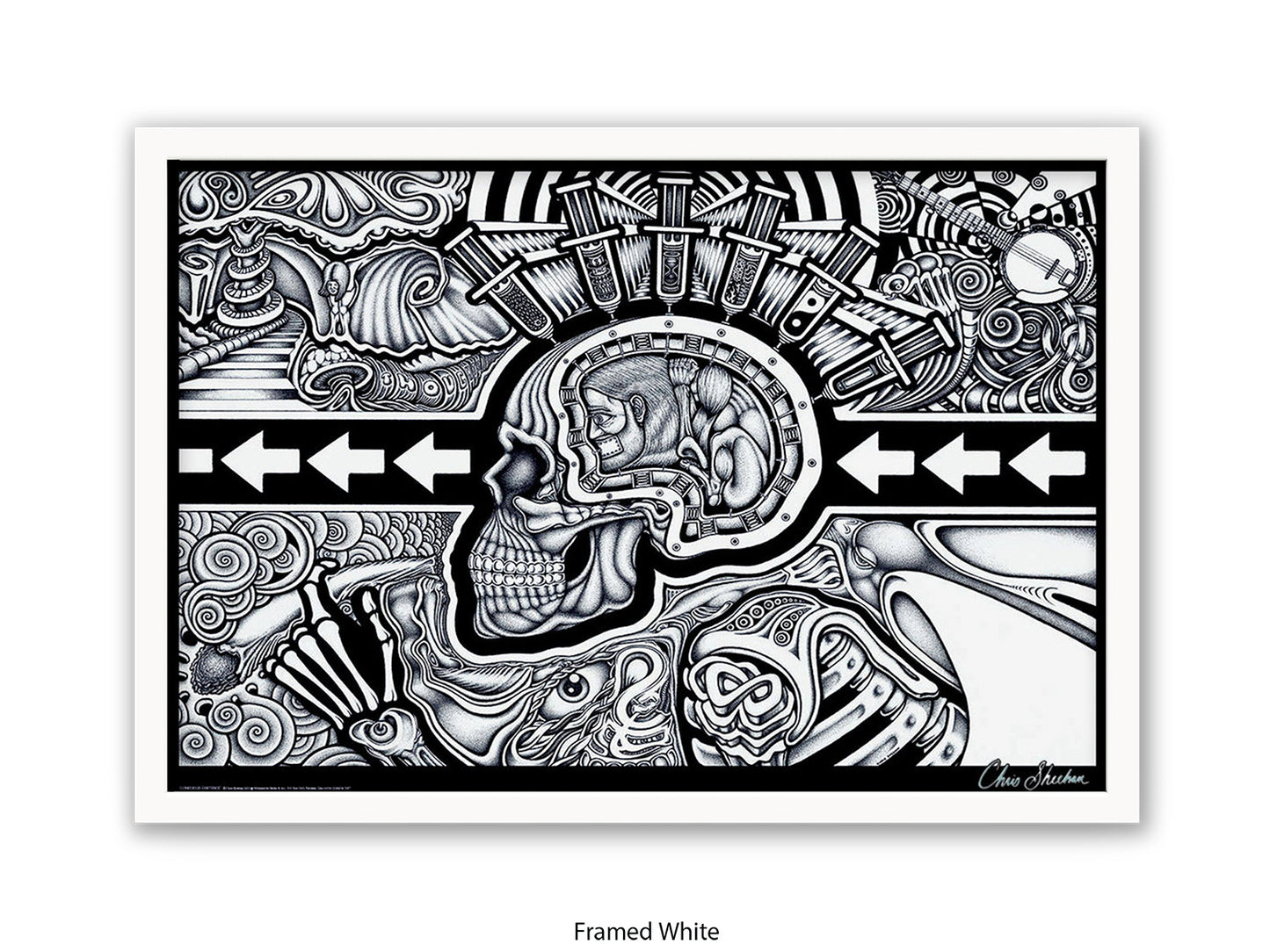 The Conscious Existence by artist Chris Sheehan - Poster