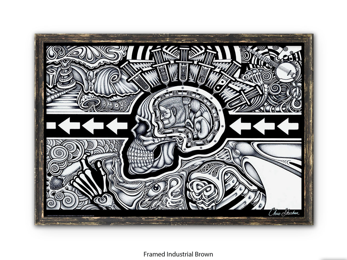 The Conscious Existence by artist Chris Sheehan - Poster