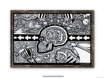 The Conscious Existence by artist Chris Sheehan - Poster